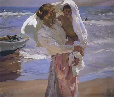 Just out of the Sea Joaquin Sorolla